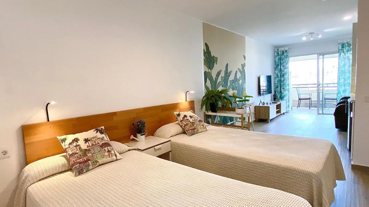 Image 1 of ENJOY A SUNNY APARTMENT WITH POOL NEXT TO THE SEA