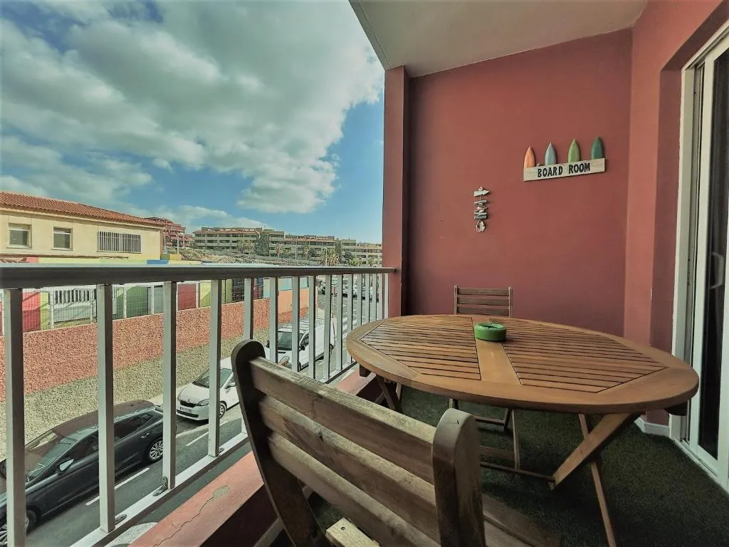 Image of Alquilaencanarias-Medano Galte, terrace and beach