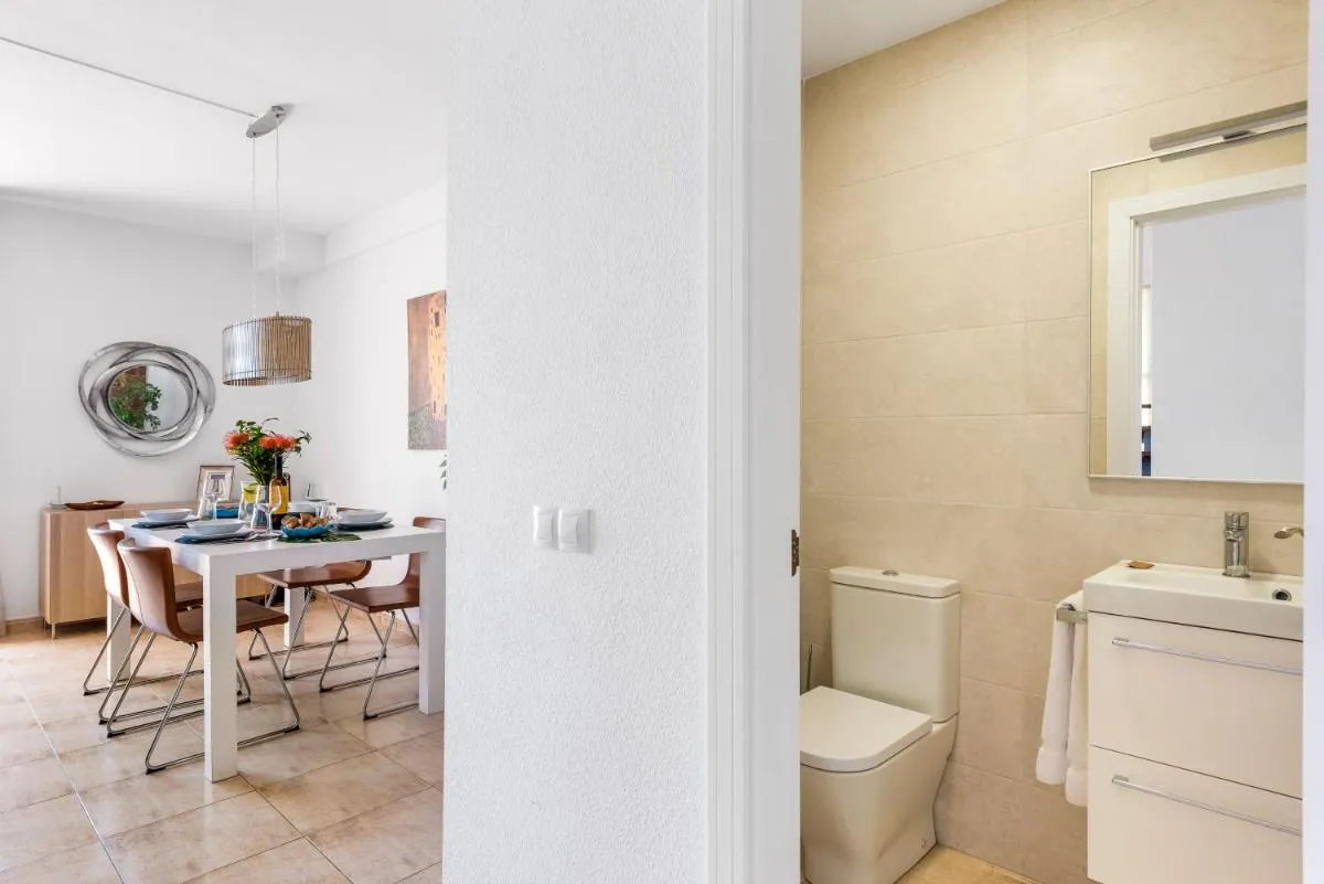 Image 2 of Beachfront triplex with swimming pool & parking