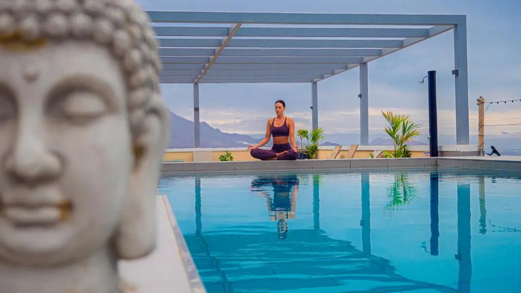 Image of Canaan in Tenerife – Stunning Ocean views, Pool, Soul labyrinth in the Palm Garden, Magical private Villa by Mosolyka