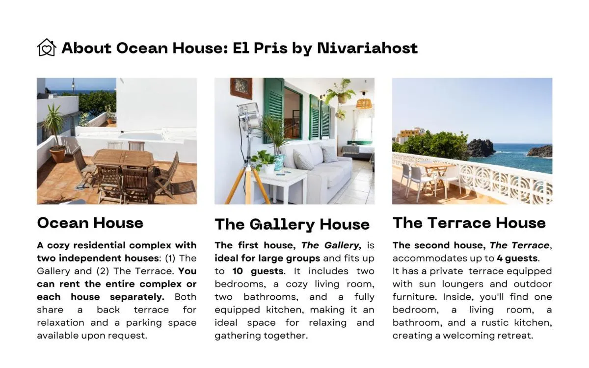 Image 5 of Ocean House El Pris, by Nivariahost