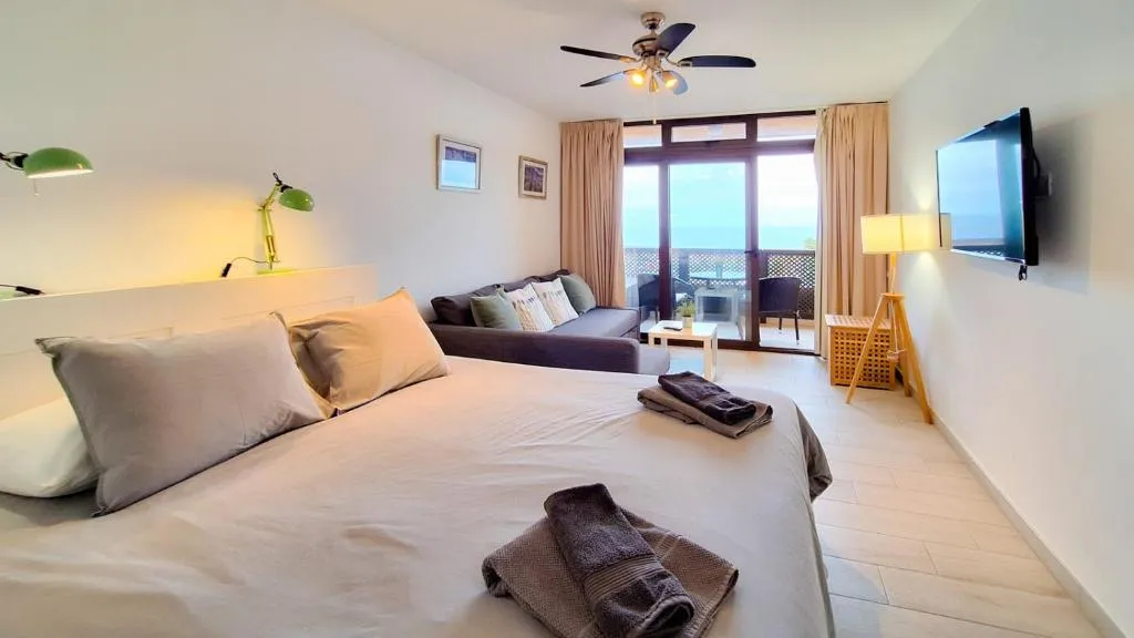 Image of Studio with balcony and sea view