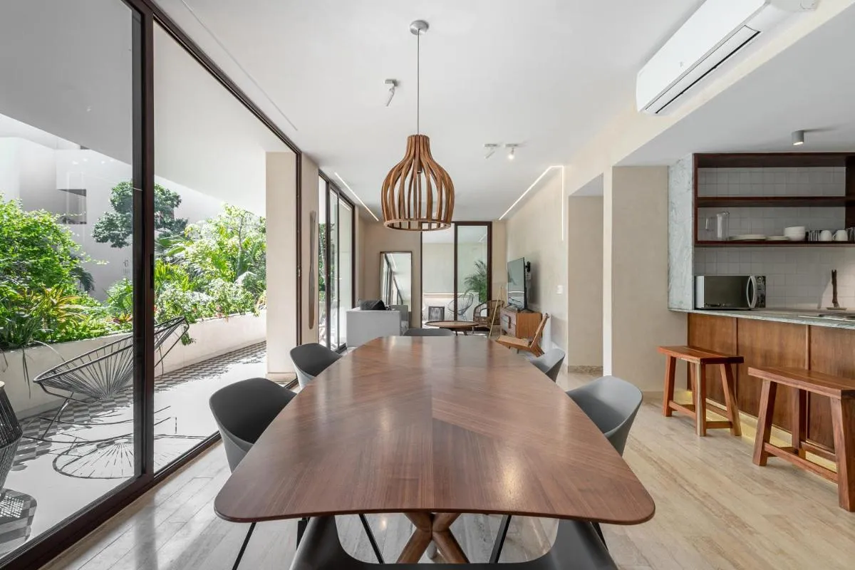 Image 6 of 204 Hidden Gem apartment in the heart of Tulum w/ huge private terrace and pool for 6 Pax