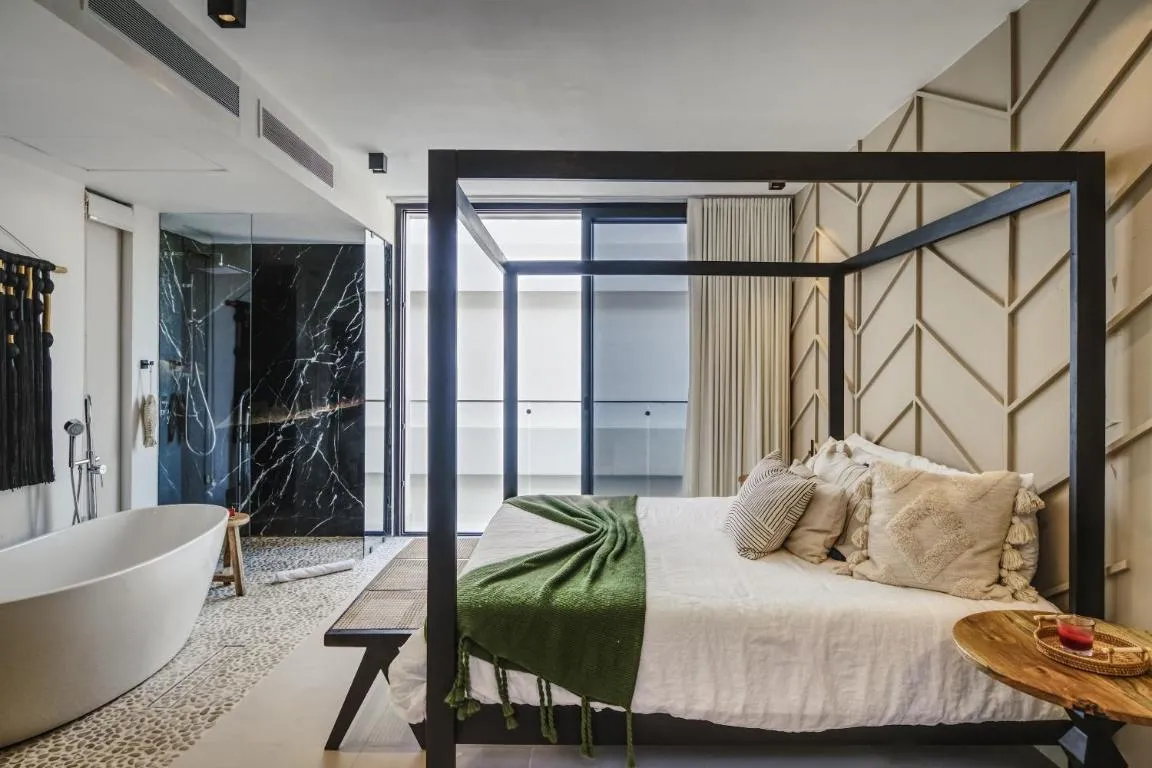 Image of 2BR Coworking Freestanding Bathtub Private Pool