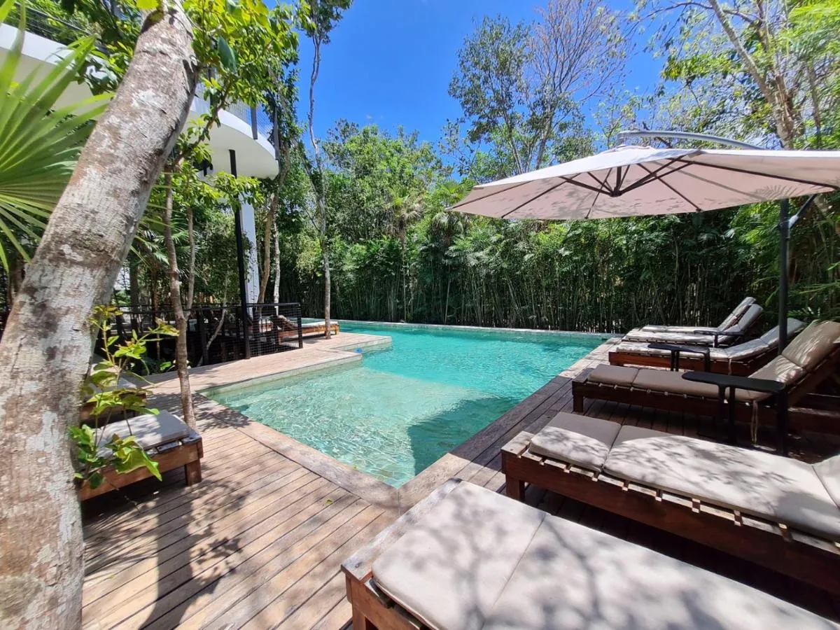 Image 6 of Amazing & Modern Mexican House in Tulum-Pool-GYM By Yeah