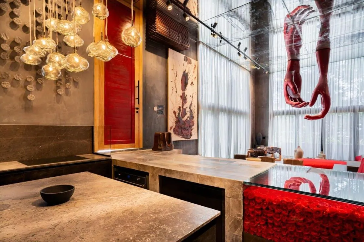 Image 2 of Barneys New York Luxury Red Condo