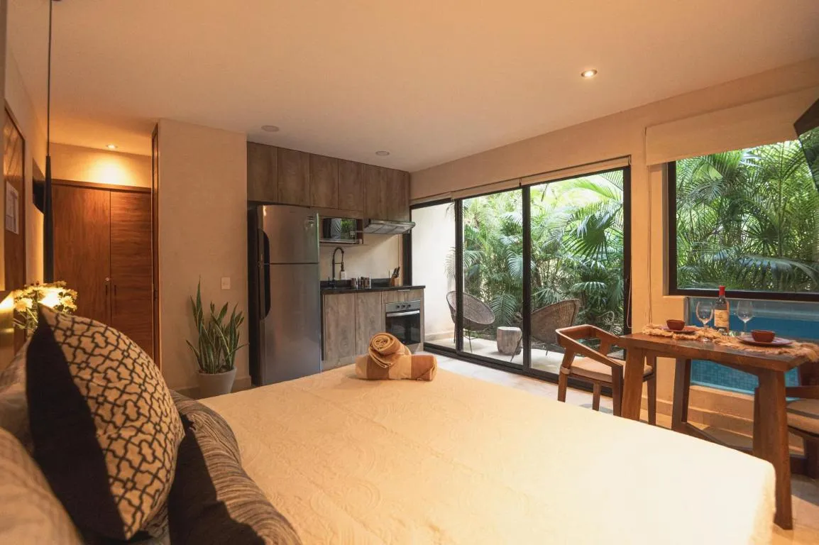 Image of Cacao Tulum – Studio with Exterior Plunge Pool Washer & Dryer