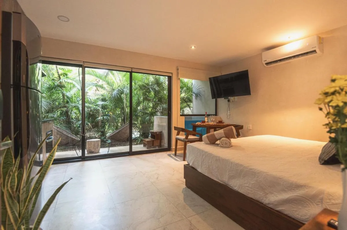 Image 1 of Cacao Tulum – Studio with Exterior Plunge Pool Washer & Dryer