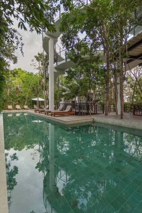 Image 4 of Chic Townhouse With Private Pool And Rooftop View