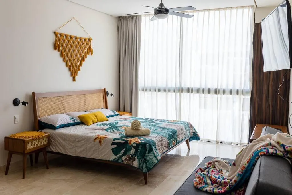 Image of Cozy Studio in Aldea Zamá 10 min from the Beach