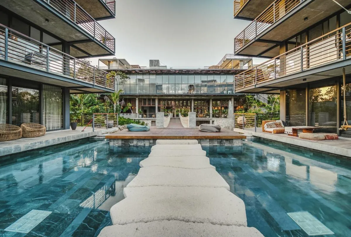 Image 1 of Divine 1BR Swim Up with Cenote and Gym