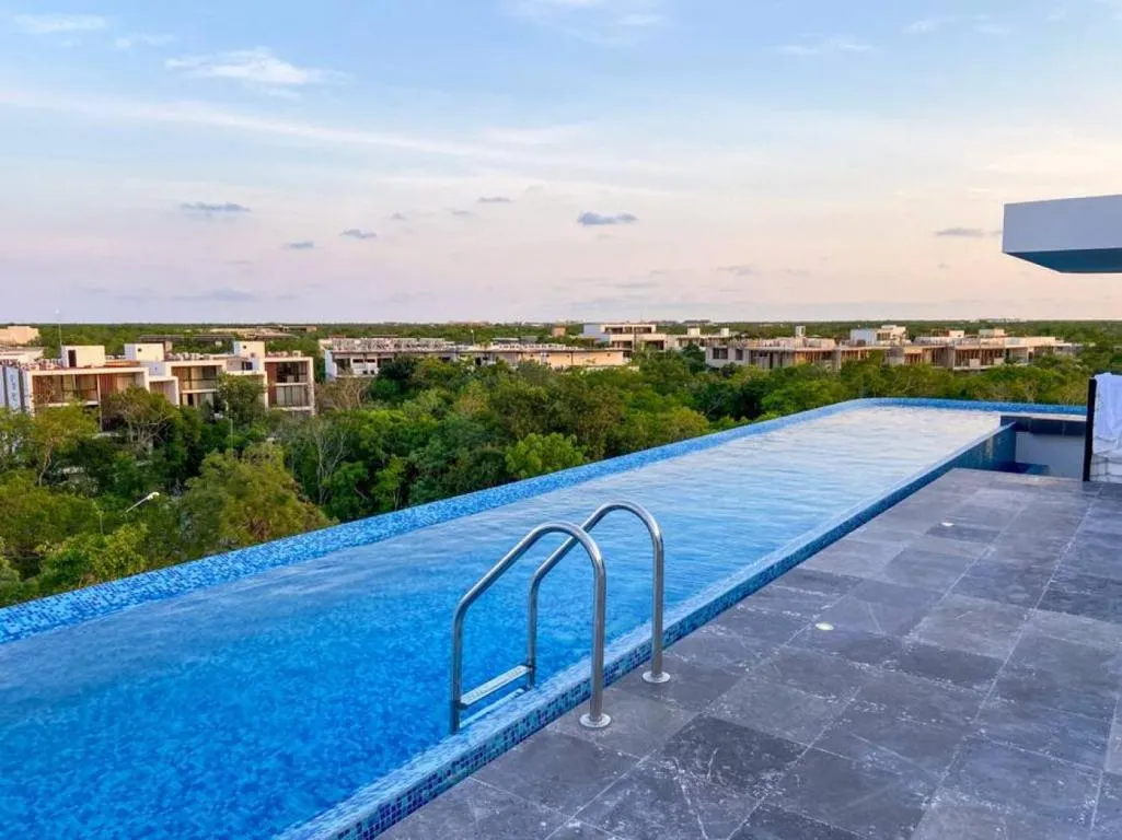 Image of Excellent Studio in Aldea Zama with Pool, Gym, Wifi