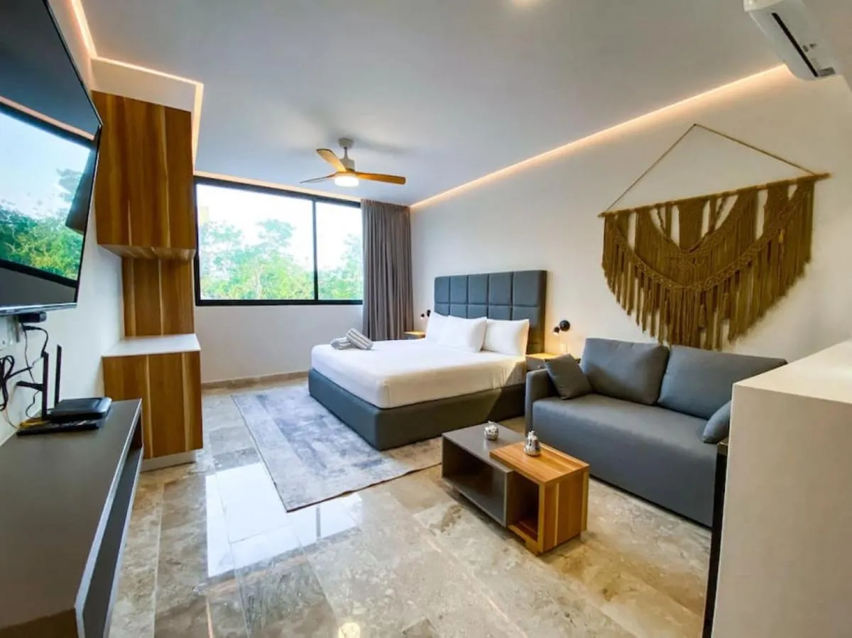 Image 1 of Excellent Studio in Aldea Zama with Pool, Gym, Wifi