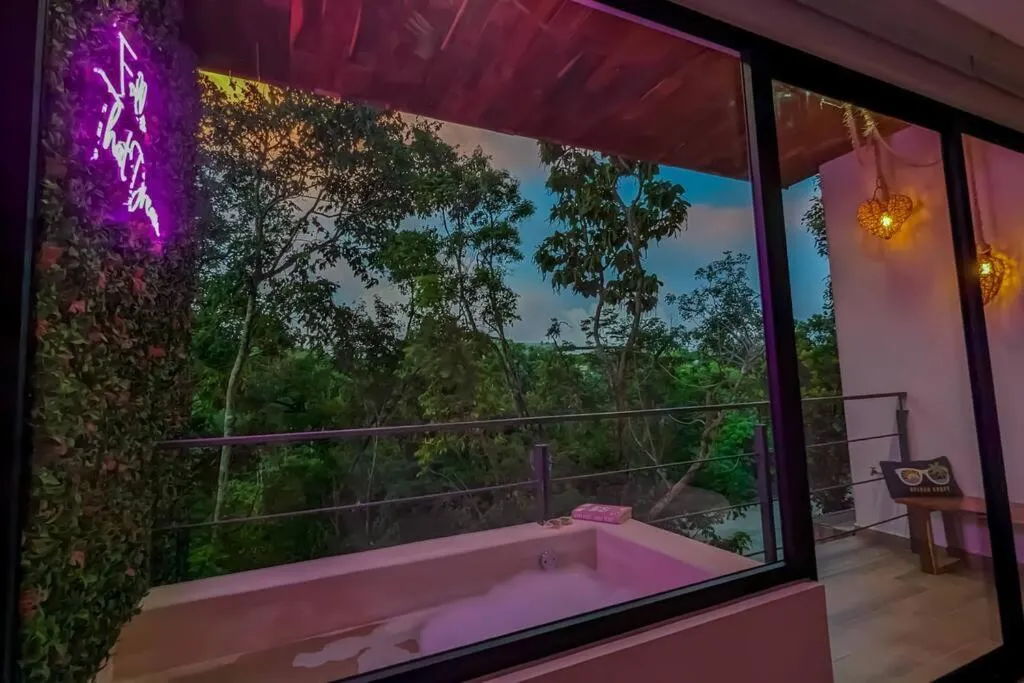 Image 2 of Frida’s Artsy Condo with own mural, outdoor tub & rooftop pool