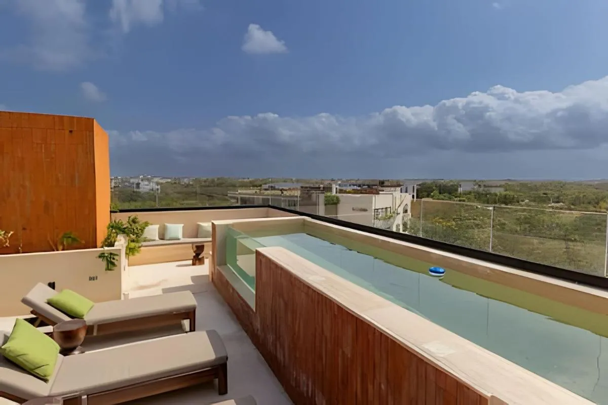 Image 6 of Full Apartment with Private Pool, Roof Garden, BBQ, Wifi, 2 Beds