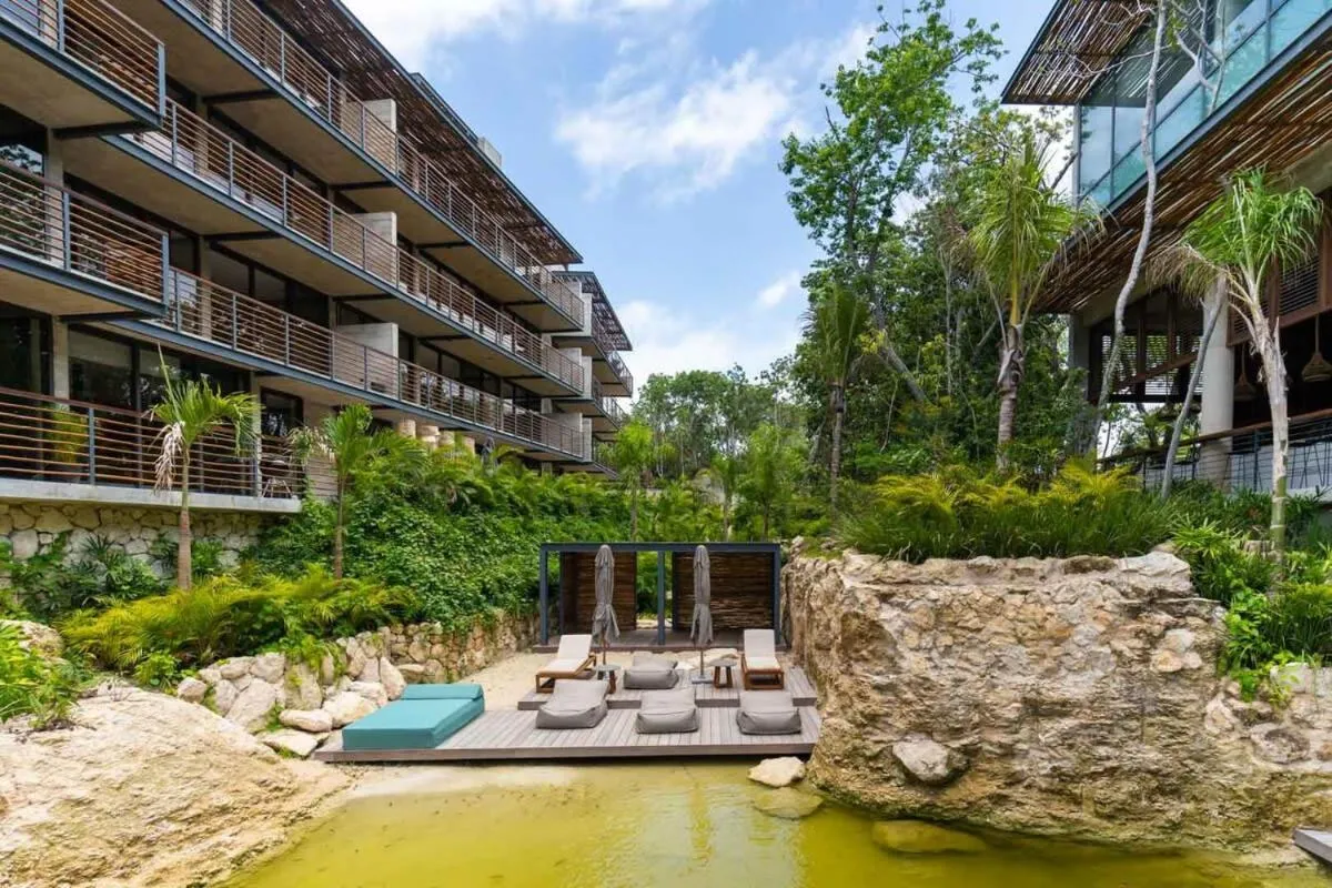 Image 6 of Ideal Location with Cenote Pools Gym Restaurant