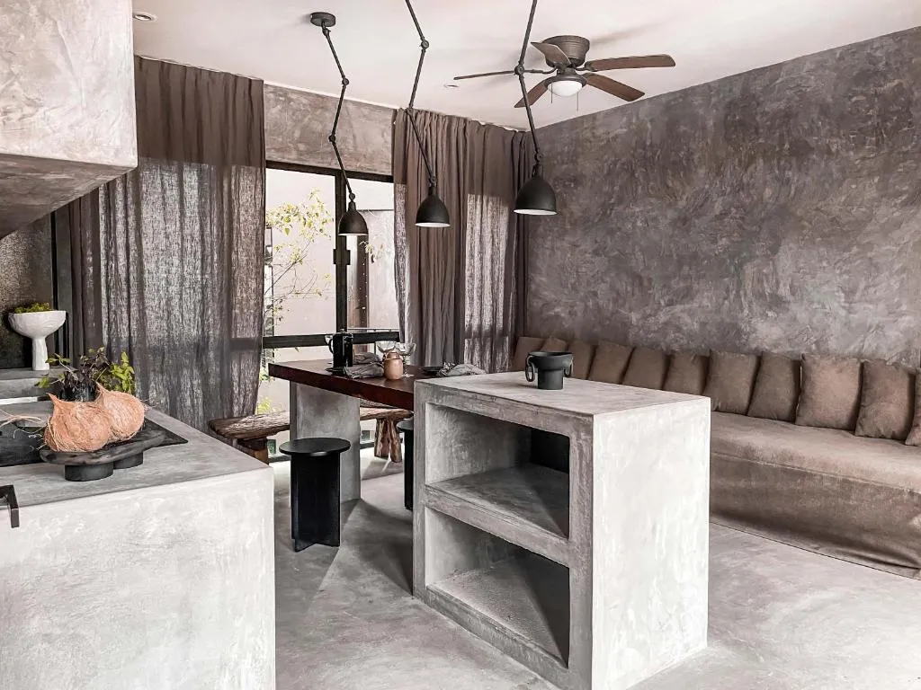 Image of Jungle Boho Designer Apart 11 w50 off access Hotel Bardo