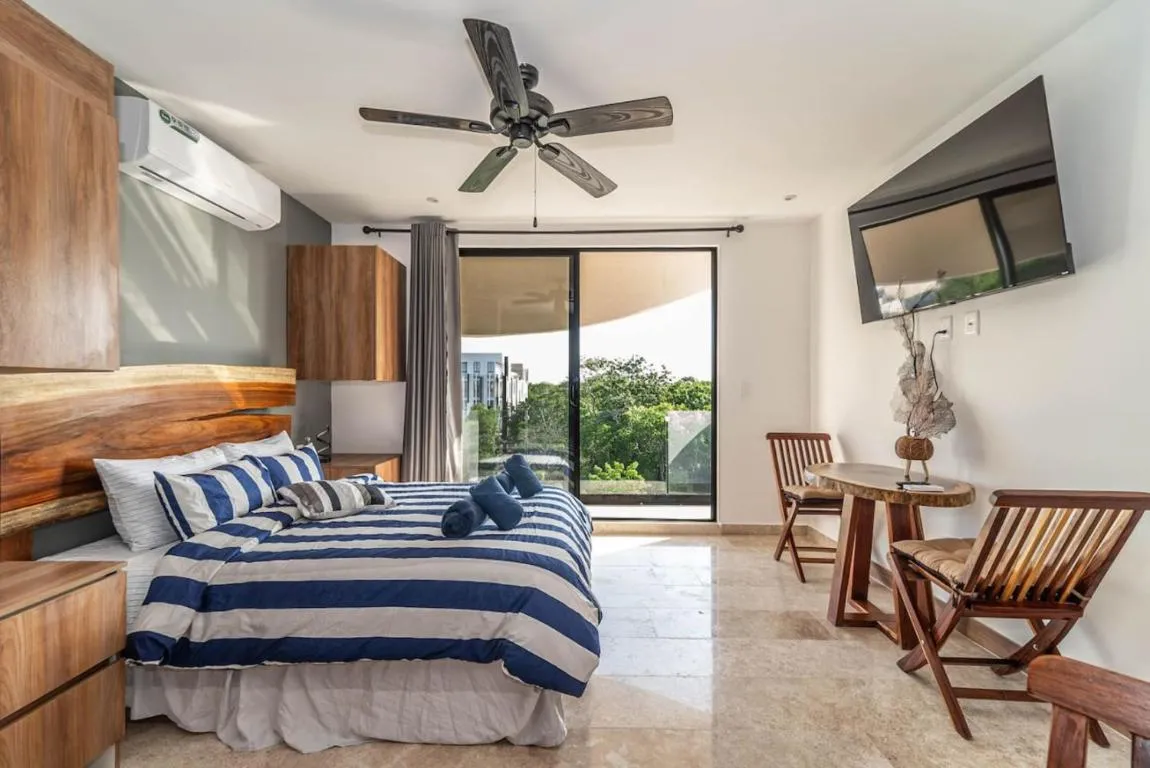 Image of King Suite with Balcony, Rooftop Pool in Aldea Zama, Tulum