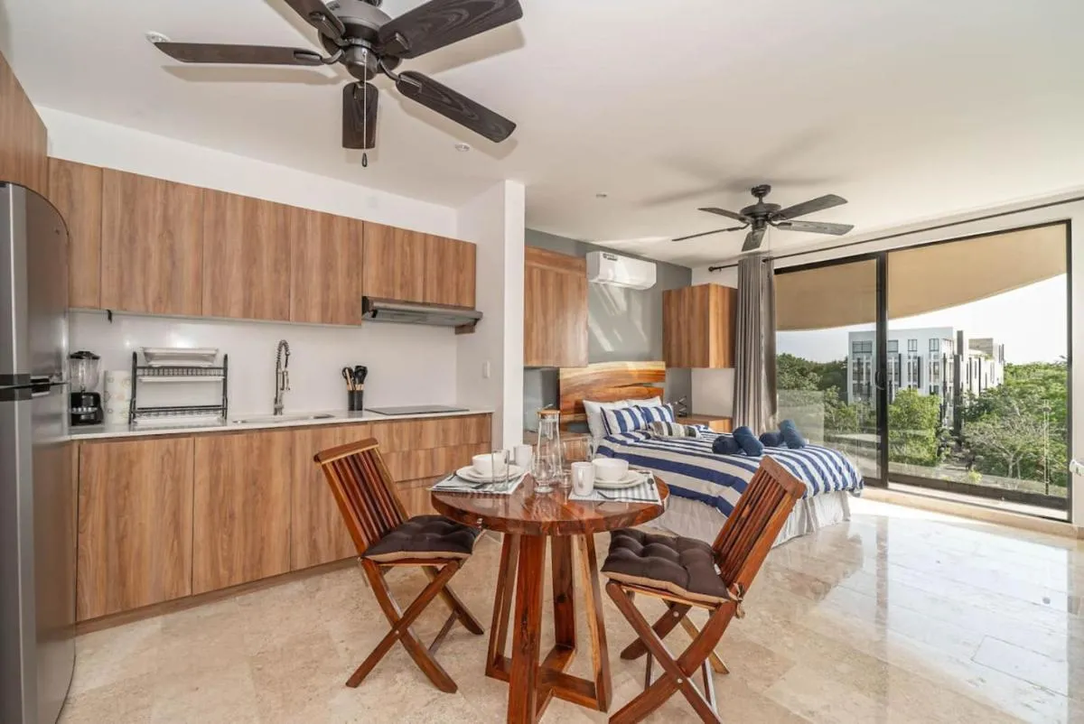 Image 4 of King Suite with Balcony, Rooftop Pool in Aldea Zama, Tulum