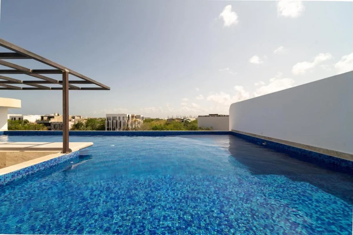Image 3 of King Suite with Balcony, Rooftop Pool in Aldea Zama, Tulum