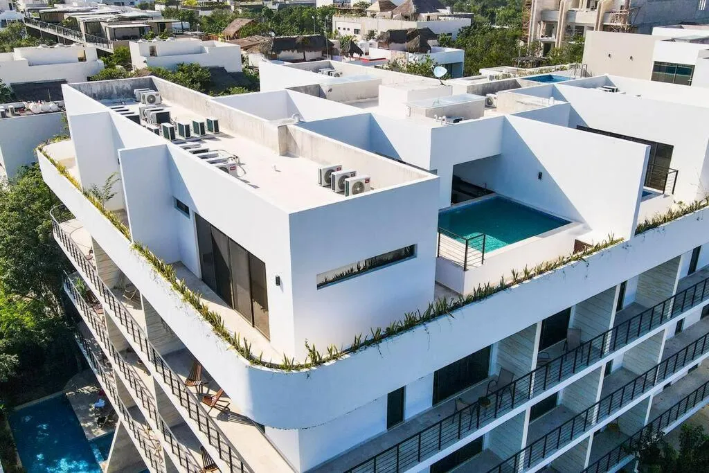 Image of Luxe Penthouse with Rooftop Pool and Grill