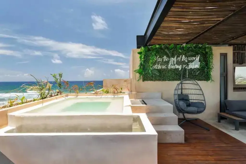 Image of Luxury Beachfront Penthouse With Private Pool