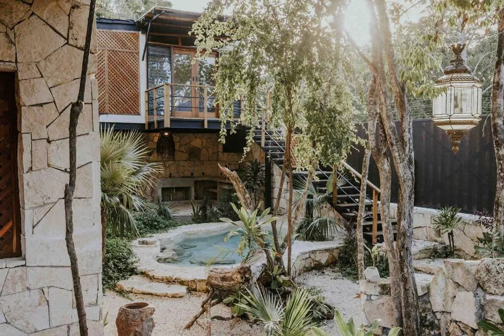 Image of Luxury treehouse Tulum jungle /Casa Danzantes