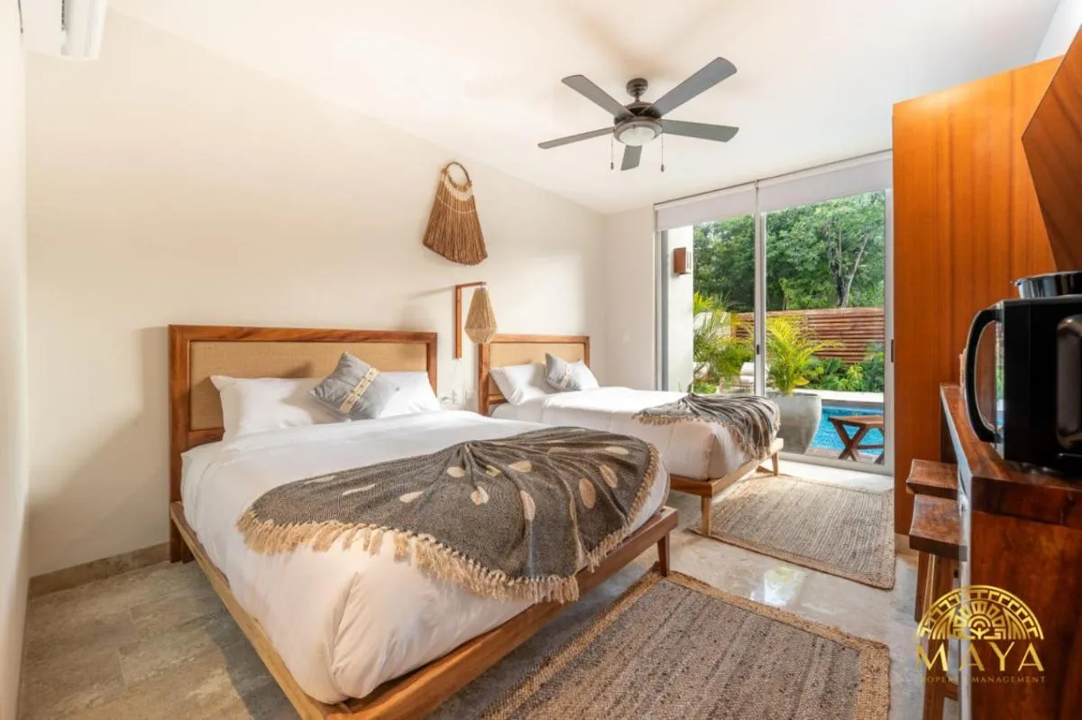 Image 1 of NHOA 101C Lux 1BR Condo Pool access in Aldea Zama