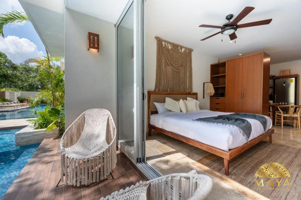 Image of NHOA 107B Lux 1BR Condo Pool access in Aldea Zama