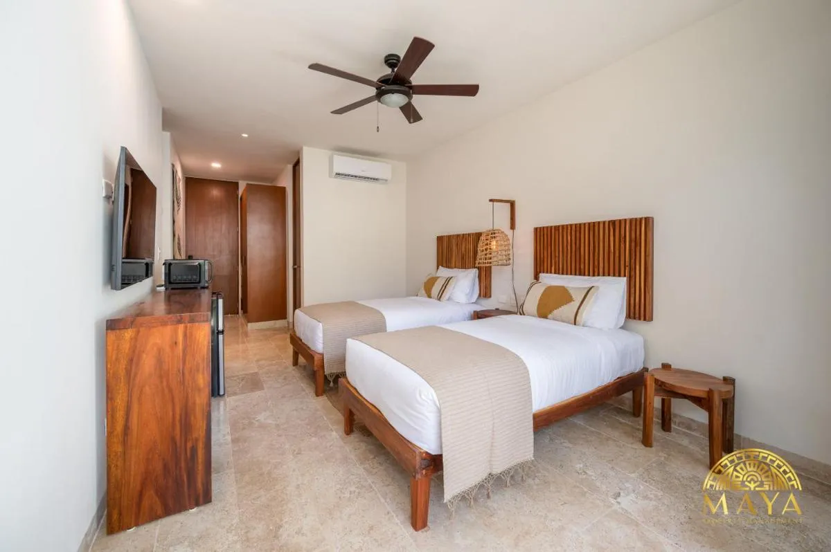 Image 6 of NHOA 108C Lux 1BR Condo Plunge Pool in Aldea Zama