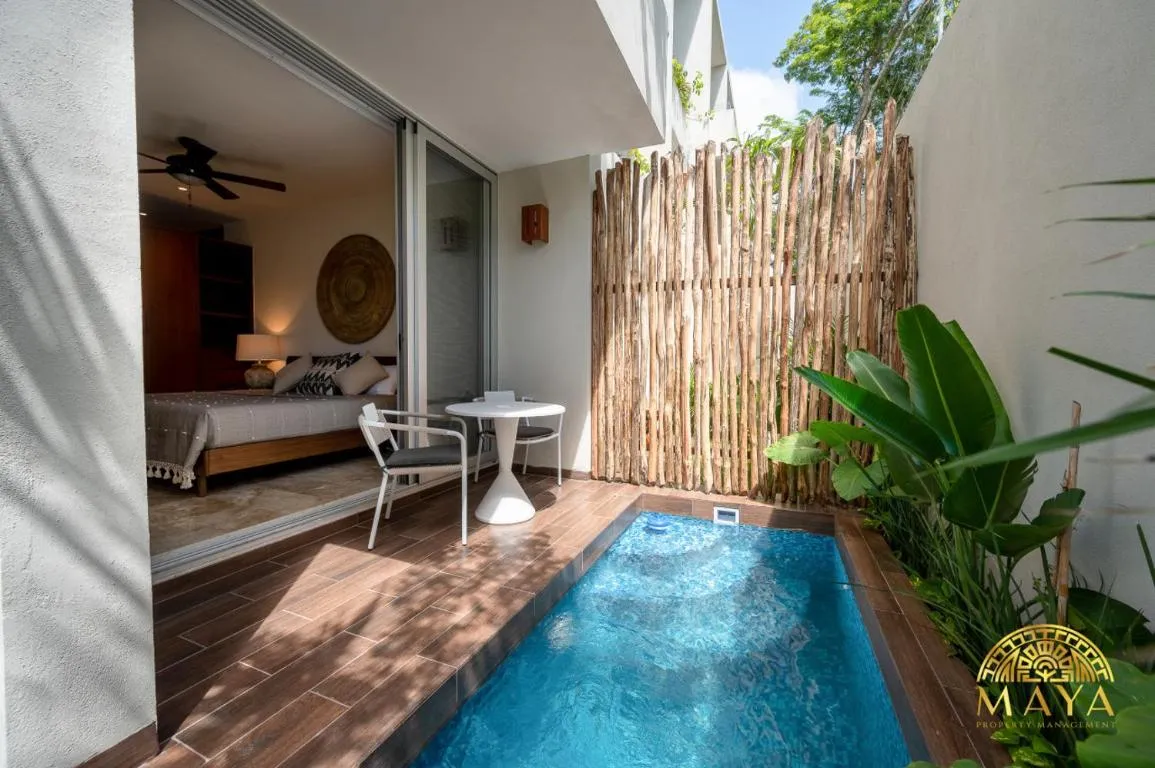 Image of NHOA 112A Lux 2BR Condo Plunge Pool in Aldea Zama