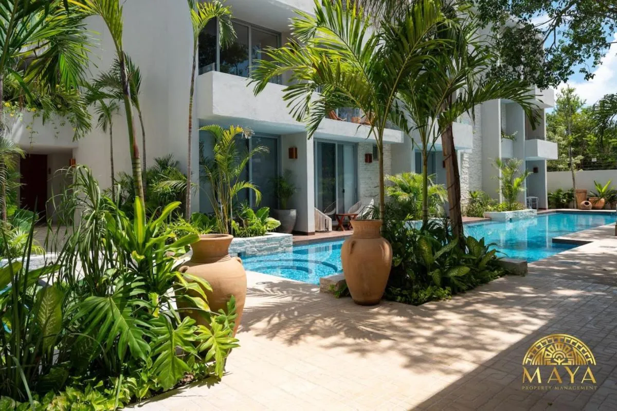 Image 3 of NHOA 206A Lux 2BR Condo Jungle View in Aldea Zama