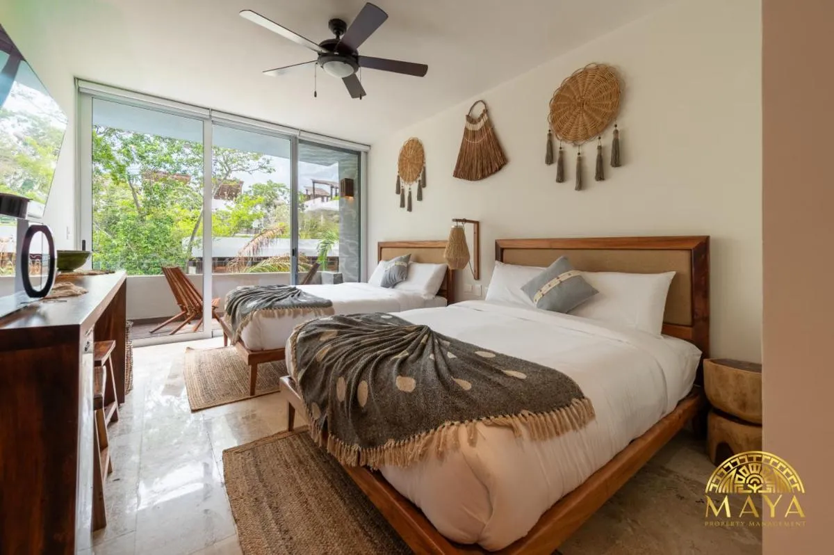 Image 1 of NHOA 207C Lux 1BR Condo Pool View in Aldea Zama