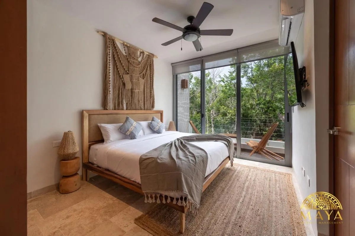 Image 1 of NHOA 208B Lux 1BR Condo Jungle View in Aldea Zama