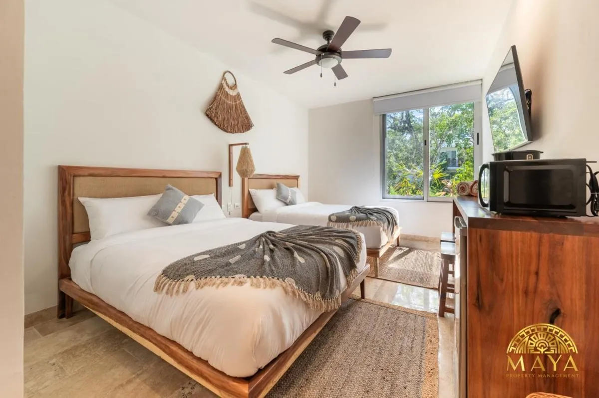 Image 1 of NHOA 209A Lux 2BR Condo Pool View in Aldea Zama