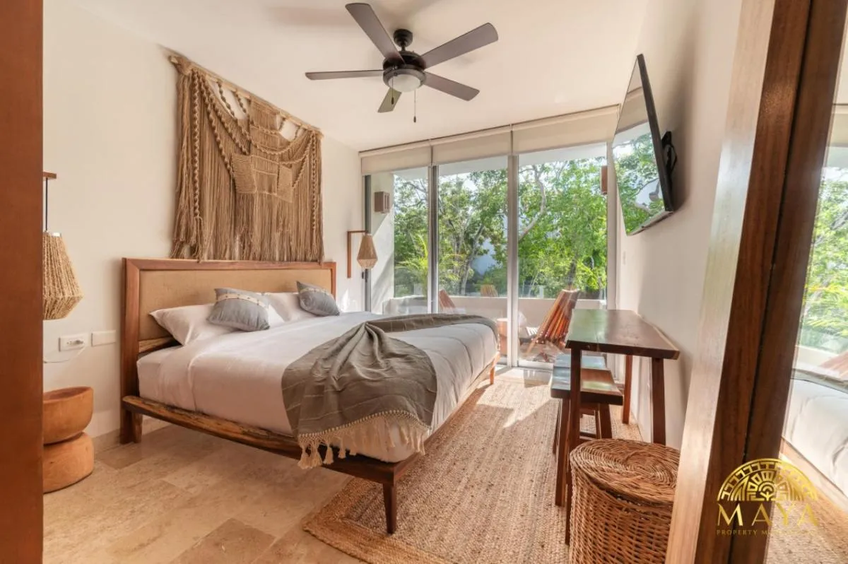 Image 1 of NHOA 209B Lux 1BR Condo Pool View in Aldea Zama