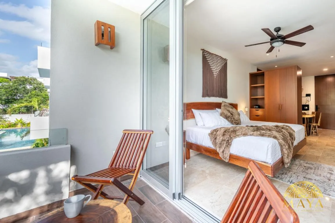 Image of NHOA 211A Lux 2BR Condo Pool View in Aldea Zama