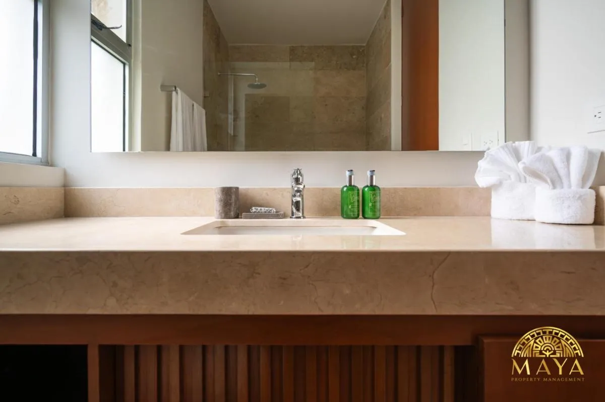 Image 2 of NHOA 211A Lux 2BR Condo Pool View in Aldea Zama