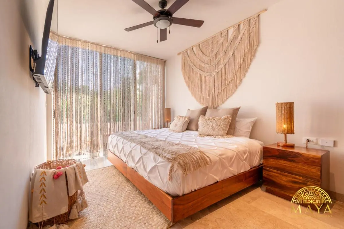 Image 1 of NHOA 302B Lux 1BR Condo Top Jungle View Aldea Zama