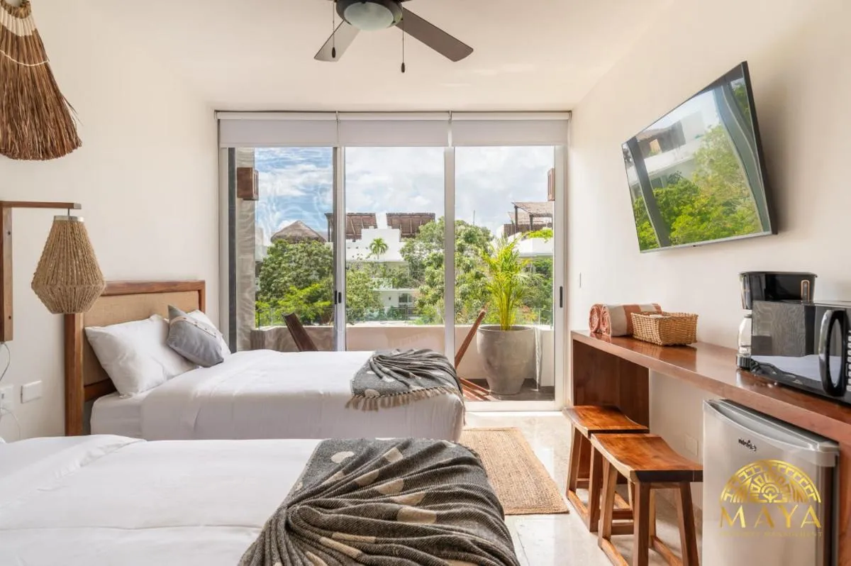 Image 4 of NHOA 305A Lux 2BR Condo Pool View in Aldea Zama