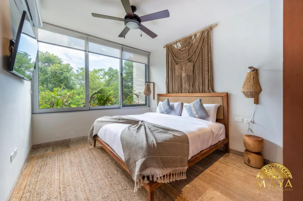 Image 1 of NHOA 306B Lux 1BR Condo Top Jungle View Aldea Zama