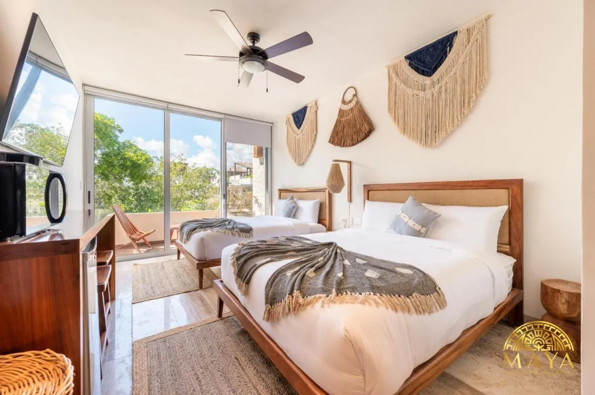 Image 1 of NHOA 307A Lux 2BR Condo Pool View in Aldea Zama