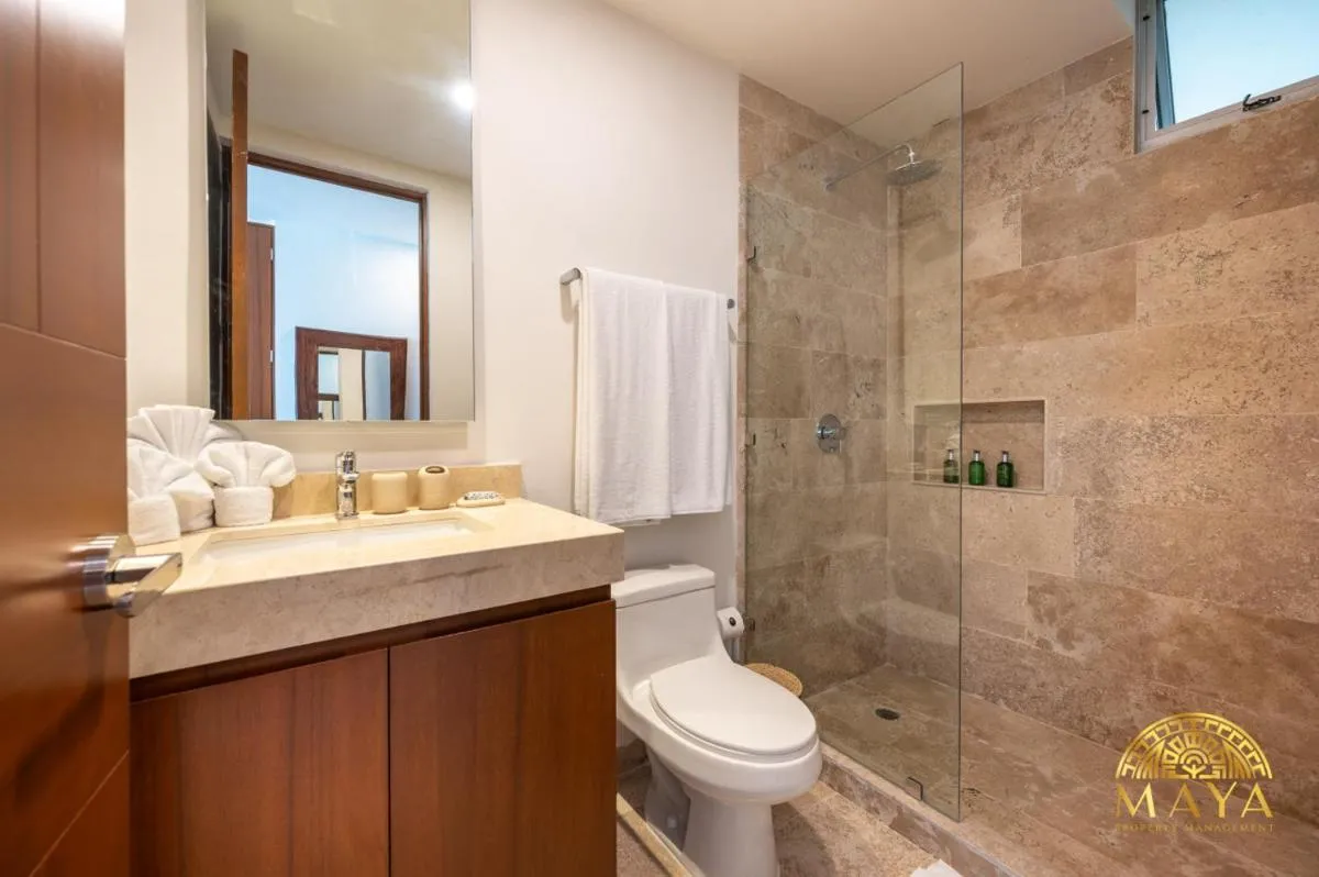 Image 2 of NHOA 307A Lux 2BR Condo Pool View in Aldea Zama