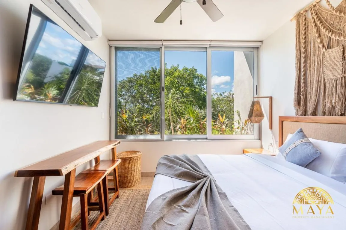 Image of NHOA 307B Lux 1BR Condo Pool View in Aldea Zama