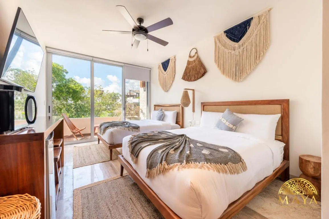 Image of NHOA 307C Lux 1BR Condo Pool View in Aldea Zama