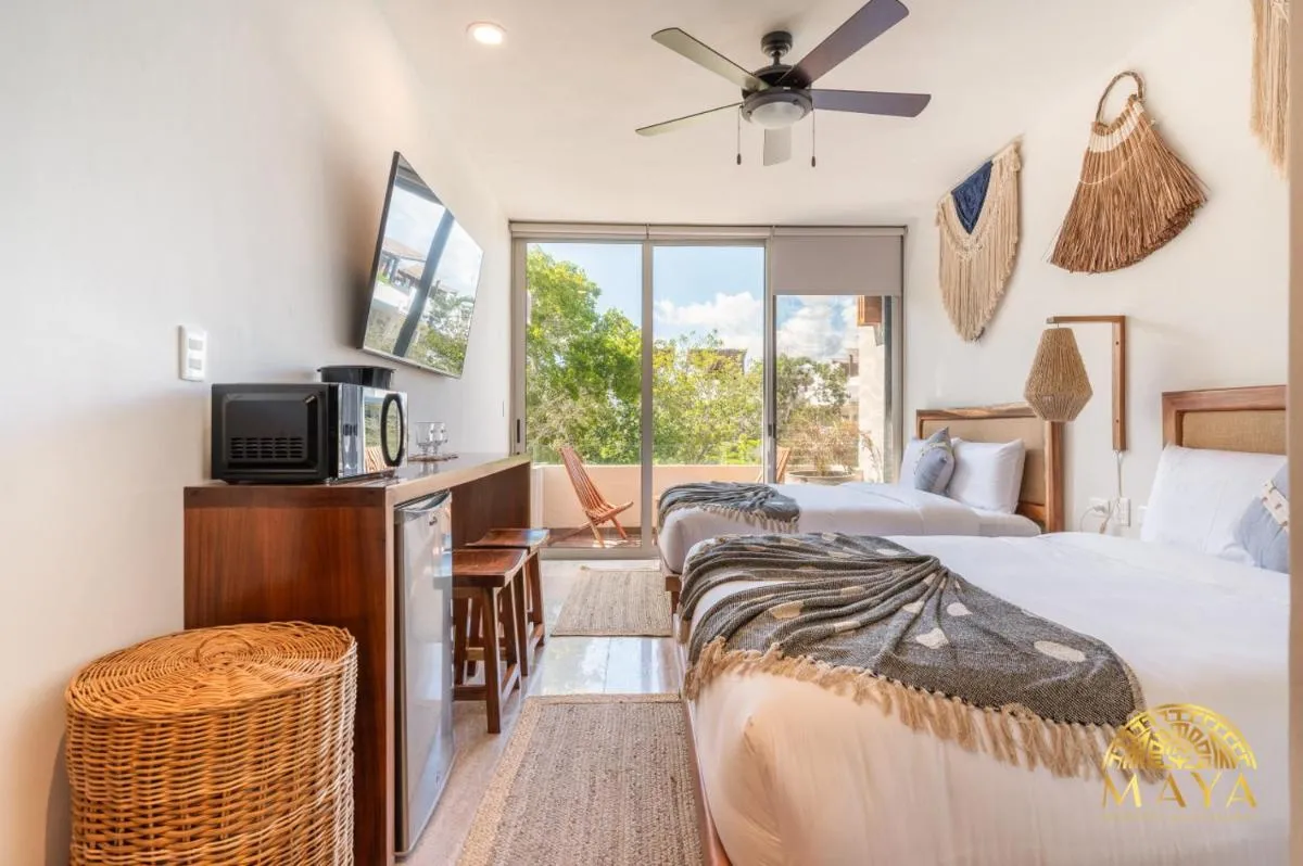 Image 6 of NHOA 307C Lux 1BR Condo Pool View in Aldea Zama