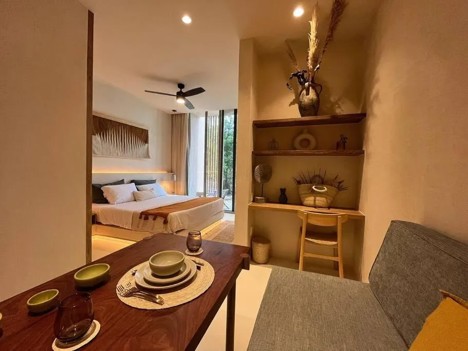 Image 4 of New and Cozy Loft with Pool in Aldea Zama