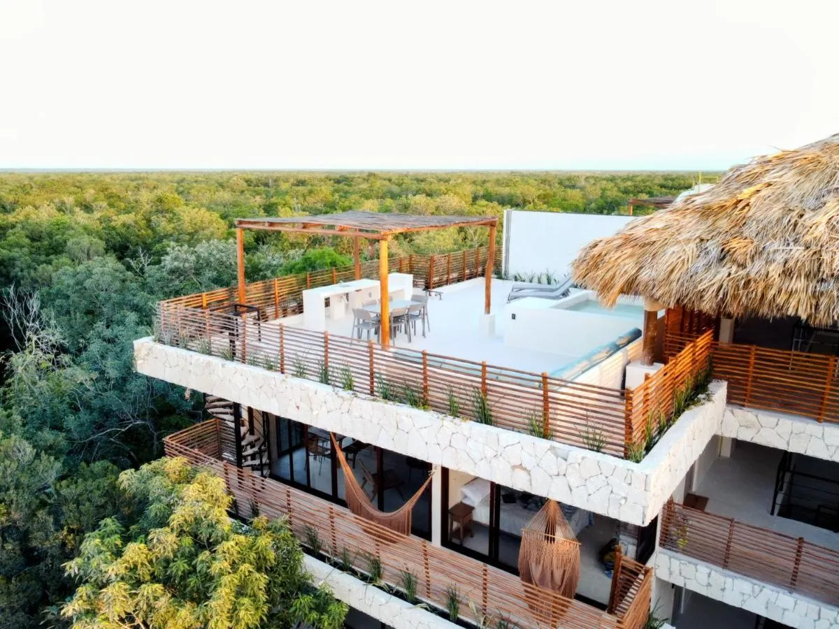 Image 1 of Private Rooftop Penthouse with pool, BBQ & Jungle View