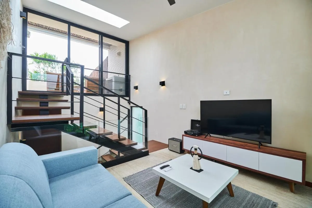 Image 5 of Private pool and rooftop in Aldea Zama, 24 7 security in a gated community 15