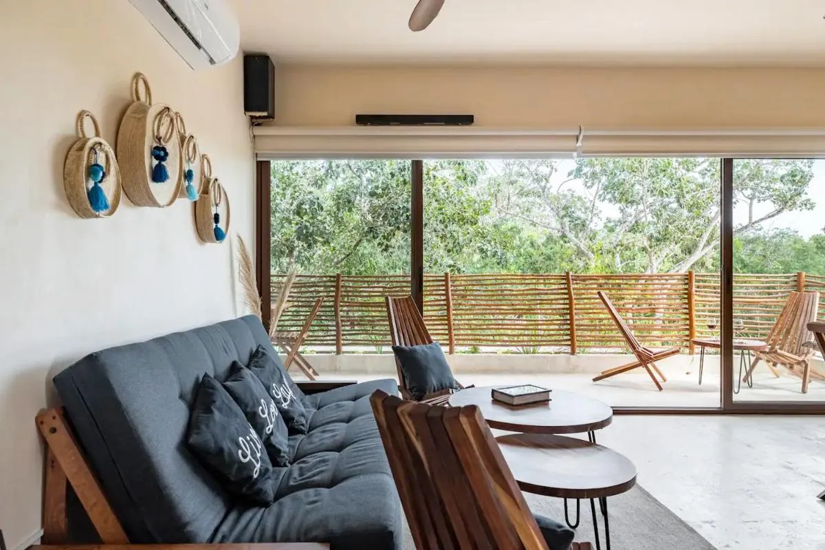 Image 5 of RELAX TULUM APARTMENT, huge 4000 ft rooftop with pools, BBQ, and jungle view